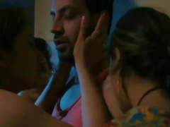 Indian desi threesome girls group sex indian web series